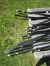 (14) BENT HOLLOW ALUMINUM BARS