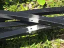(14) BENT HOLLOW ALUMINUM BARS