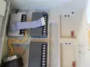 USED (4) BOSCH UFLED-8BD ILLUMINATOR, (1) HUNTER IRRIGATION CONTROLLER ICC BOX