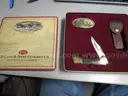(1) USED 4&#x22; BLADE BUTTERFLY KNIFE; (1) USED CASE XX FOLDING KNIFE GIFT SET
