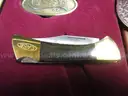 (1) USED 4&#x22; BLADE BUTTERFLY KNIFE; (1) USED CASE XX FOLDING KNIFE GIFT SET