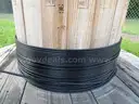 (1) USED LARGE WOODEN SPOOL