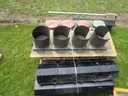 PALLET OF (18) USED FULL TRAFFIC LIGHTS; (1) USED FULL TRAFFIC LIGHT ON POLE