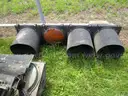 PALLET OF (18) USED FULL TRAFFIC LIGHTS; (1) USED FULL TRAFFIC LIGHT ON POLE