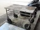 (1) USED ROLLING WORK-TABLE