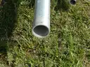 USED (25) ALUMINUM SCRAP POLES RANGING FROM 24&#x22; TO 200&#x22; LONG