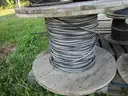 (8) USED WIRE SPOOLS ON PALLET