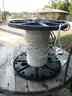(8) USED WIRE SPOOLS ON PALLET