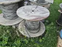 (8) USED WIRE SPOOLS ON PALLET