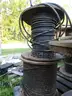 (8) USED WIRE SPOOLS ON PALLET