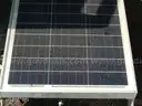 USED (1) SOLAR PANEL 22&#x22; W x 32&#x22; L, (2) BLUEHAWK STACKABLE CONTAINERS, SOME LOOSE NUTS AND BOLTS