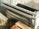 USED (1) SOLAR PANEL 22&#x22; W x 32&#x22; L, (2) BLUEHAWK STACKABLE CONTAINERS, SOME LOOSE NUTS AND BOLTS