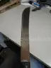 (1) USED 18&#x22; BLADE MATCHETE IN A BLACK SHEATH; (2) USED FOLDING KNIVES; (1) USED HATCHET