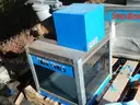 USED (1) BLUE &#x26; SILVER, SNOW CONE MACHINE, 71000, (1) SILVER SNO-KONETTE ICE SHAVER, 1003