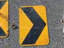 USED (6) STOP SIGNS, (3) CAUTION SIGNS, (1) STREET SIGN