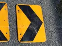 USED (4) STOP SIGNS, (3) CAUTION SIGNS, (2) WEDNESDAY TIME LISTED SIGNS, (1) TOW AWAY ZONE SIGN