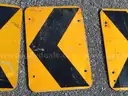 USED (4) STOP SIGNS, (3) CAUTION SIGNS, (2) WEDNESDAY TIME LISTED SIGNS, (1) TOW AWAY ZONE SIGN