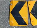 USED (4) STOP SIGNS, (3) CAUTION SIGNS, (2) WEDNESDAY TIME LISTED SIGNS, (1) TOW AWAY ZONE SIGN