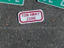 USED (6) STREET SIGNS, (2) STOP SIGNS, (1) DEAD END SIGN, (1) TOW AWAY ZONE SIGN