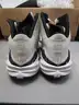 (1) PAIR OF USED NIKE LUNARLON WHITE/BLACK TENNIS SHOE, SIZE 10