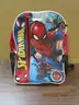 (1) USED SPIDERMAN BACKPACK W/MAGNETIC CHANGING PAD, SWIM GOGGLES & HAIR CLIPS.