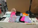 (20) USED ITEMS OF CLOTHING. VARIOUS SIZES AND TYPES.