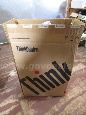 BOX OF (8) UNUSED LENOVO KEYBOARDS AND (8) UNUSED LENOVO MICE