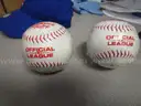 (1) UNUSED FLORIDA CAP; (2) UNUSED BASEBALLS; (2) UNOPENED PACKS OF PLAYING CARDS