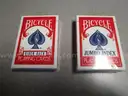 (1) UNUSED FLORIDA CAP; (2) UNUSED BASEBALLS; (2) UNOPENED PACKS OF PLAYING CARDS