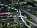 USED (1) MONGOOSE CROSSWAY 250 BIKE, (1) HUFFY ROCK CREEK BIKE, (1) KENT 2 COOL BIKE, (1) HYPER BIKE