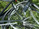 USED (1) MONGOOSE CROSSWAY 250 BIKE, (1) HUFFY ROCK CREEK BIKE, (1) KENT 2 COOL BIKE, (1) HYPER BIKE