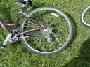 USED (1) WHITE BIKE, (1) RALEIGH PASSAGE BIKE, (1) RALEIGH PASSAGE BIKE, (1) RALEIGH PASSAGE BIKE