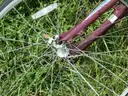 USED (1) WHITE BIKE, (1) RALEIGH PASSAGE BIKE, (1) RALEIGH PASSAGE BIKE, (1) RALEIGH PASSAGE BIKE