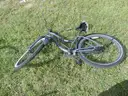 USED (1) WHITE BIKE, (1) RALEIGH PASSAGE BIKE, (1) RALEIGH PASSAGE BIKE, (1) RALEIGH PASSAGE BIKE