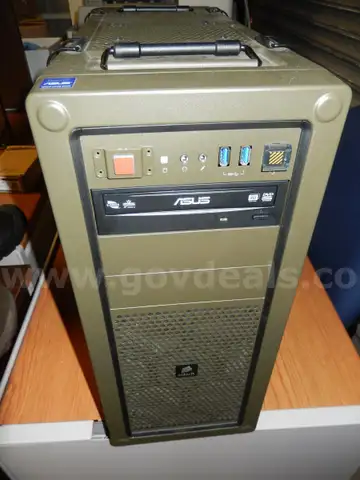 USED (1) CORSAIR CUSTOM PC TOWER 2-MEMORY