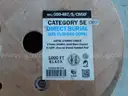 NEW/OLD STOCK (6) SPOOLS OF CAT 5E DIRECT BURIAL 1000FT