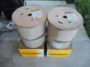 NEW/OLD STOCK (6) SPOOLS OF CAT 5E DIRECT BURIAL 1000FT