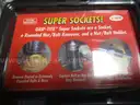 (1) USED SOCKET WRENCH; (1) SET OF SOCKET ATTACHMENTS