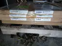 PALLET OF MULTI-COLORED THERMOPLASTIC ROAD AND BIKE LANE MARKINGS