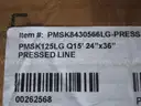 PALLET OF MULTI-COLORED THERMOPLASTIC ROAD AND BIKE LANE MARKINGS