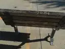 USED (2) WOODEN/CONCRETE BENCHES, (2) WOODEN/METAL BENCHES