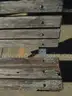 USED (2) WOODEN/CONCRETE BENCHES, (2) WOODEN/METAL BENCHES