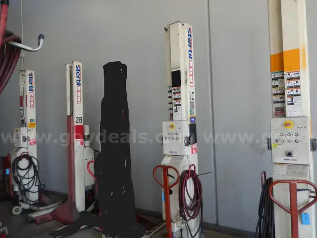 USED (4) STERTIL-KONI, ST-1072, SHOP LIFTS, PARTS/REPAIR