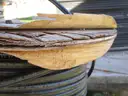 (4) USED SPOOLS OF WIRE, VARIOUS SIZES