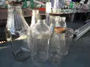 (115) RECOVERED GLASS BOTTLES AND JARS