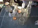 (115) RECOVERED GLASS BOTTLES AND JARS