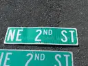 USED (3) STREET SIGNS, (3) STOP SIGNS, (2) DO NOT ENTER SIGNS, (1) NO OUTLET SIGN, (1) NO TRASPASSING SIGN