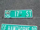 USED (4) ALL WAY SIGNS, (2) CIRCLE-K-CLUB SIGNS, (1) NO TRUCKS SIGN, (2) STREET SIGN,(1) NORTHEAST HISTORIC DISTRIC SIGN