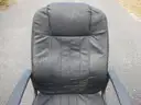 USED (4) BLACK MESH HBR CHAIR, (2) BLACK PLEATHER HBR CHAIR