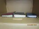 (3) USED HOLY BIBLES